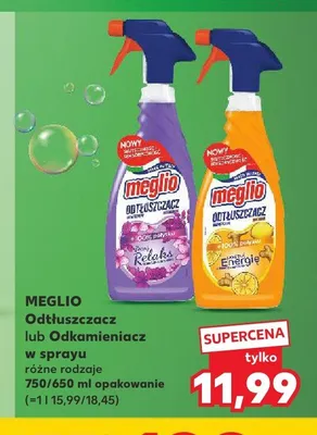 Odtłuszczacz w sprayu Meglio Lavender promocja w Kaufland