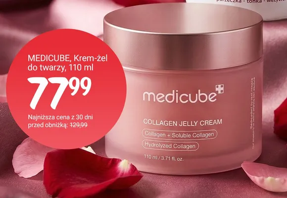 Krem-żel do twarzy Collagen Jelly Cream promocja w Rossmann