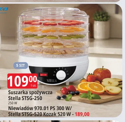Suszarka spożywcza Niewiadów 970,01 Ps promocja w Leclerc