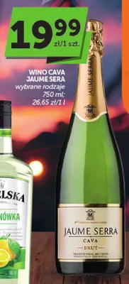Wino Cava Jaume Serra promocja w Euro Sklep