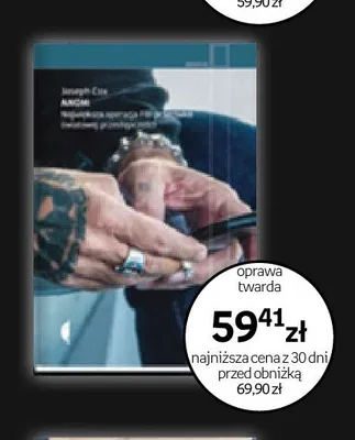 Książka Autonomi Joseph Cox oprawa twarda promocja w Empik