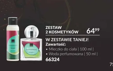 Zestaw mleczko do ciała + woda perfumowana Perfect Nonsense Figgy Matcha Avon promocja w AVON