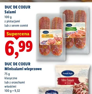 Salami promocja w Lidl