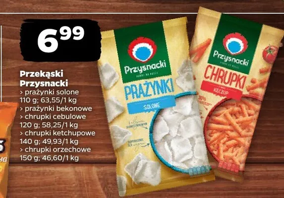 Prażynki solone Przysnacki promocja w Netto