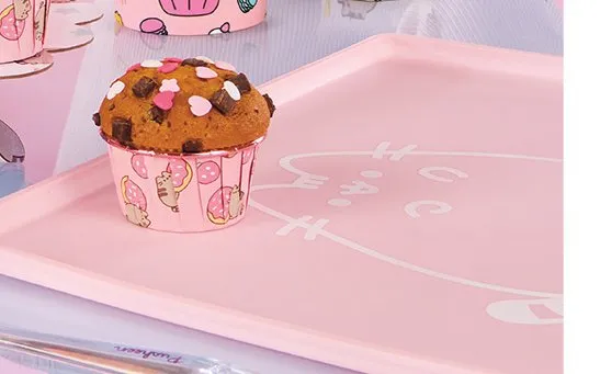 Mata silikonowa 3 rodzaje Pusheen promocja w Biedronka