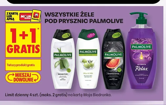 Żel pod prysznic Palmolive Men Energising promocja w Biedronka