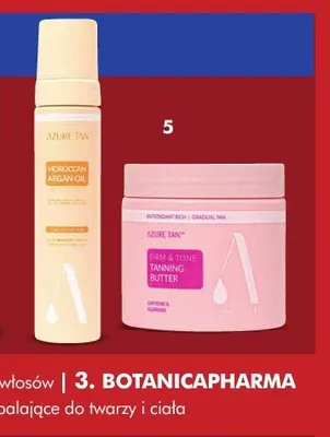 Kosmetyki samoopalające do twarzy i ciała Azure Tan promocja w Super-Pharm