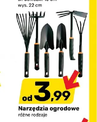 Narzędzia ogrodowe promocja w Bricomarche