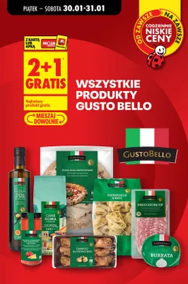 Wszystkie produkty Gusto Bello promocja w Biedronka