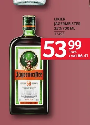 Likier Jägermeister promocja w Selgros