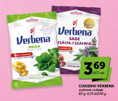 Cukierki Verbena Szałwia promocja w Euro Sklep