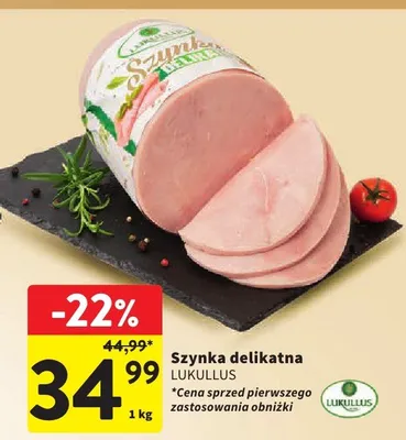 Szynka delikatna promocja w Intermarche
