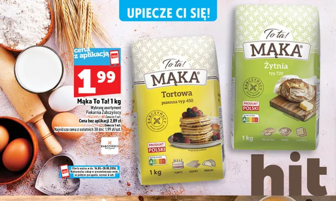 Mąka To Ta! promocja w TOPAZ