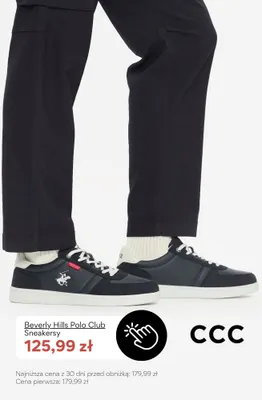 Sneakersy Beverly Hills Polo Club promocja w CCC