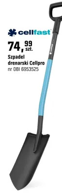 Szpadel drenarski Cellpro Cellfast promocja w OBI