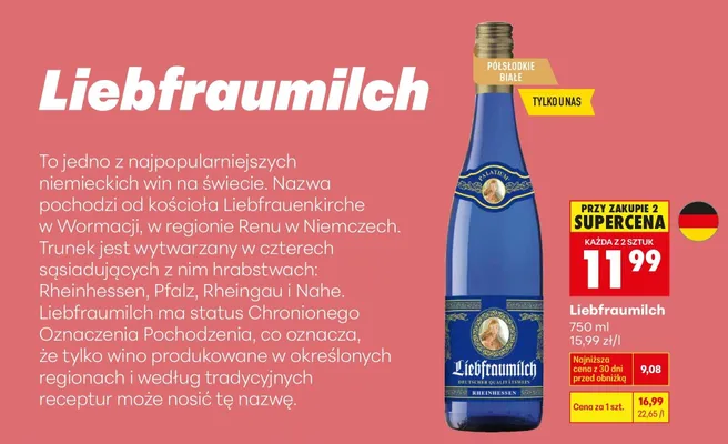 Wino promocja w Biedronka