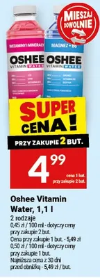 Oshee Vitamin Water promocja w Twój Market