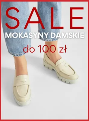 Mokasyny damskie promocja w CCC