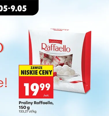 Praliny Raffaello promocja w Biedronka