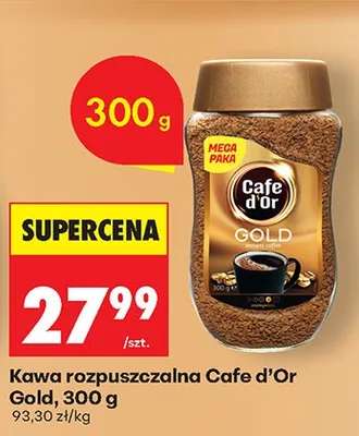 Kawa rozpuszczalna Gold promocja w Biedronka
