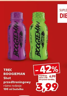 Shot przedtreningowy Trec Boogieman promocja w Kaufland