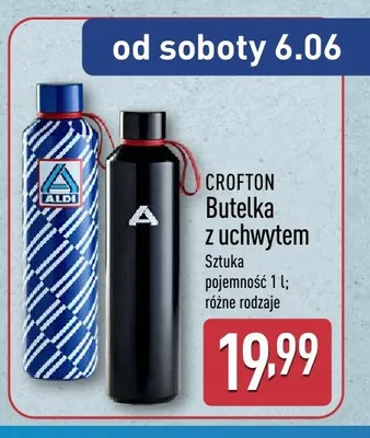 Butelka z uchwytem CROFTON 1l promocja w Aldi