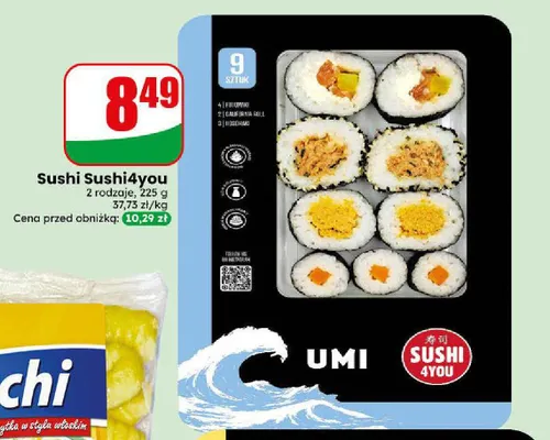 Sushi Sushi4you Umi promocja w Dino