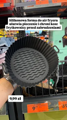 Silikonowa forma do air fryera promocja w Biedronka