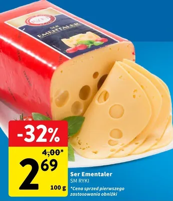 Ser Ementaler promocja w Intermarche