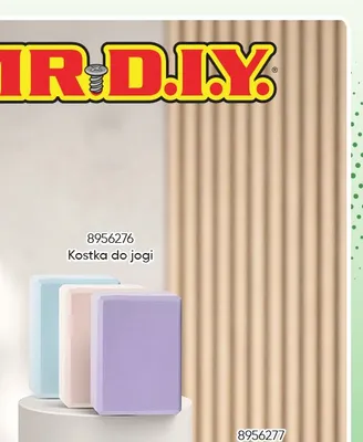 Kostka do jogi MR. D.I.Y. promocja w MR. DIY