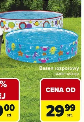 Basen rozporowy różne rodzaje promocja w Carrefour
