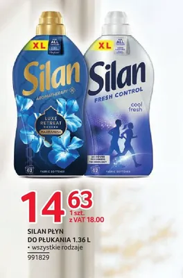 Płyn do płukania Silan Aromatherapy Luxe Retreat promocja w Selgros
