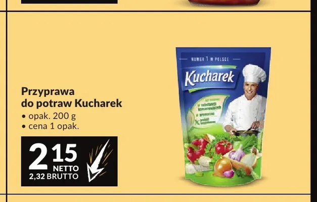 Przyprawa do potraw Kucharek promocja w Makro