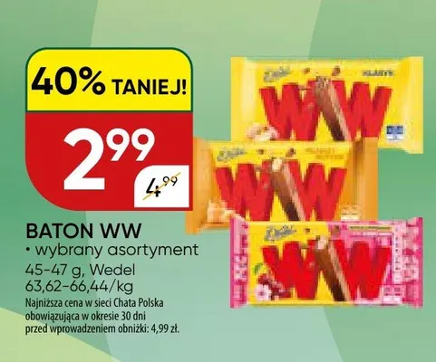 Baton WW promocja w Chata Polska