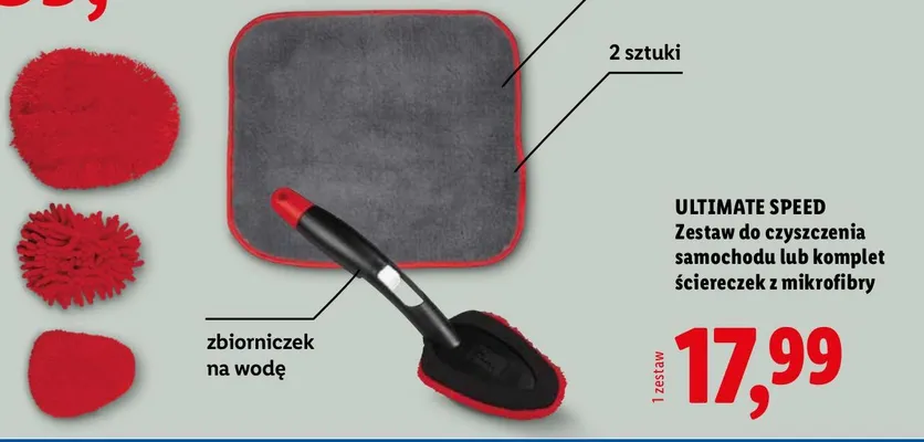 Zestaw do czyszczenia samochodu  promocja w Lidl