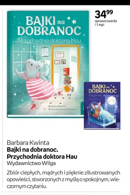 Książka Bajki na dobranoc. Przychodnia doktora Hau promocja w Empik