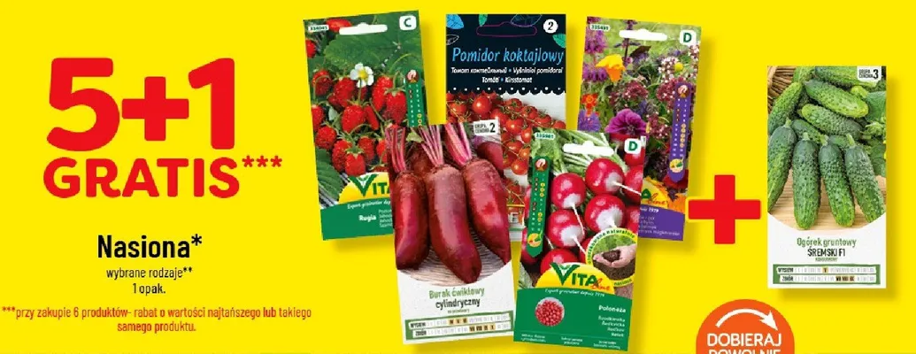 Nasiona Vita promocja w POLOmarket