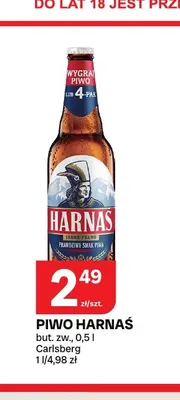 Piwo Harnaś promocja w Chorten