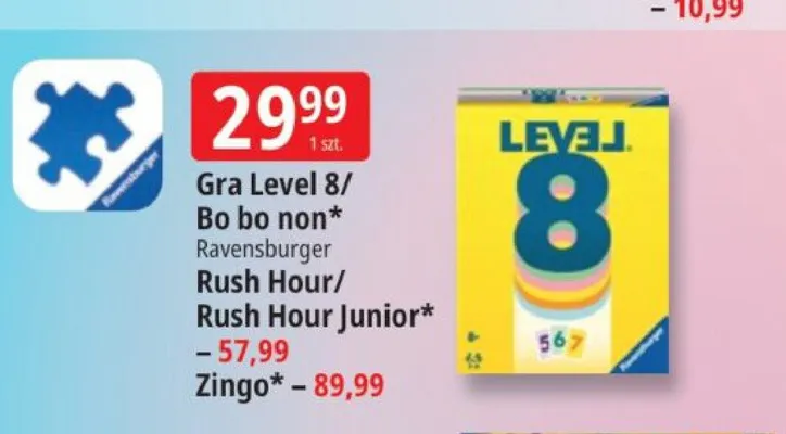 Gra Rush Hour Ravensburger promocja w Leclerc