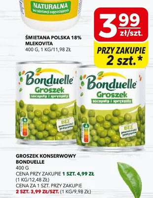 Groszek konserwowy promocja w Top Market