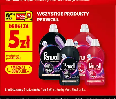 Produkty Perwoll promocja w Biedronka