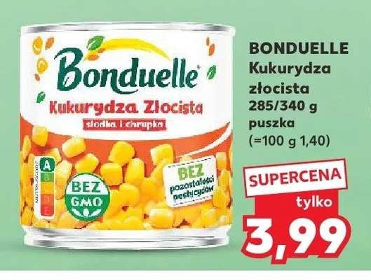 Kukurydza złocista  promocja w Kaufland
