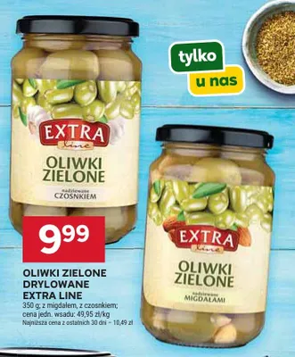 Oliwki zielone drylowane Extra Line promocja w Stokrotka