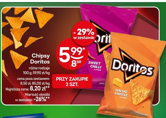 Chipsy promocja w Żabka
