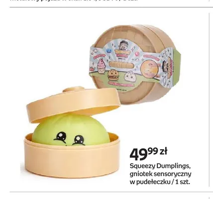 Squeezy Dumplings gniotek sensoryczny w pudełeczku promocja w Empik