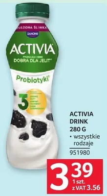 Drink Activia 280 g promocja w Selgros