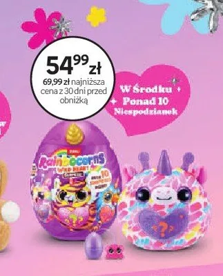 Zabawka ZURU Rainbocorns Wild Heart Surprise promocja w Empik