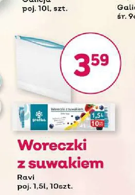 Woreczki z suwakiem Ravi promocja w Bliski