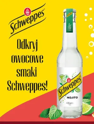Napój gazowany Schweppes Mojito promocja w Selgros