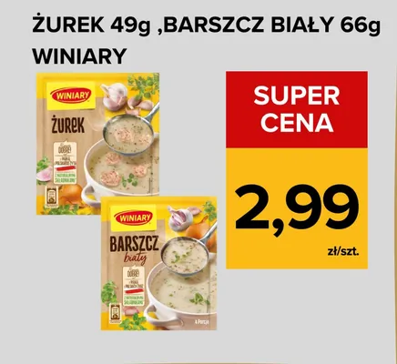 Barszcz biały promocja w Supeco
